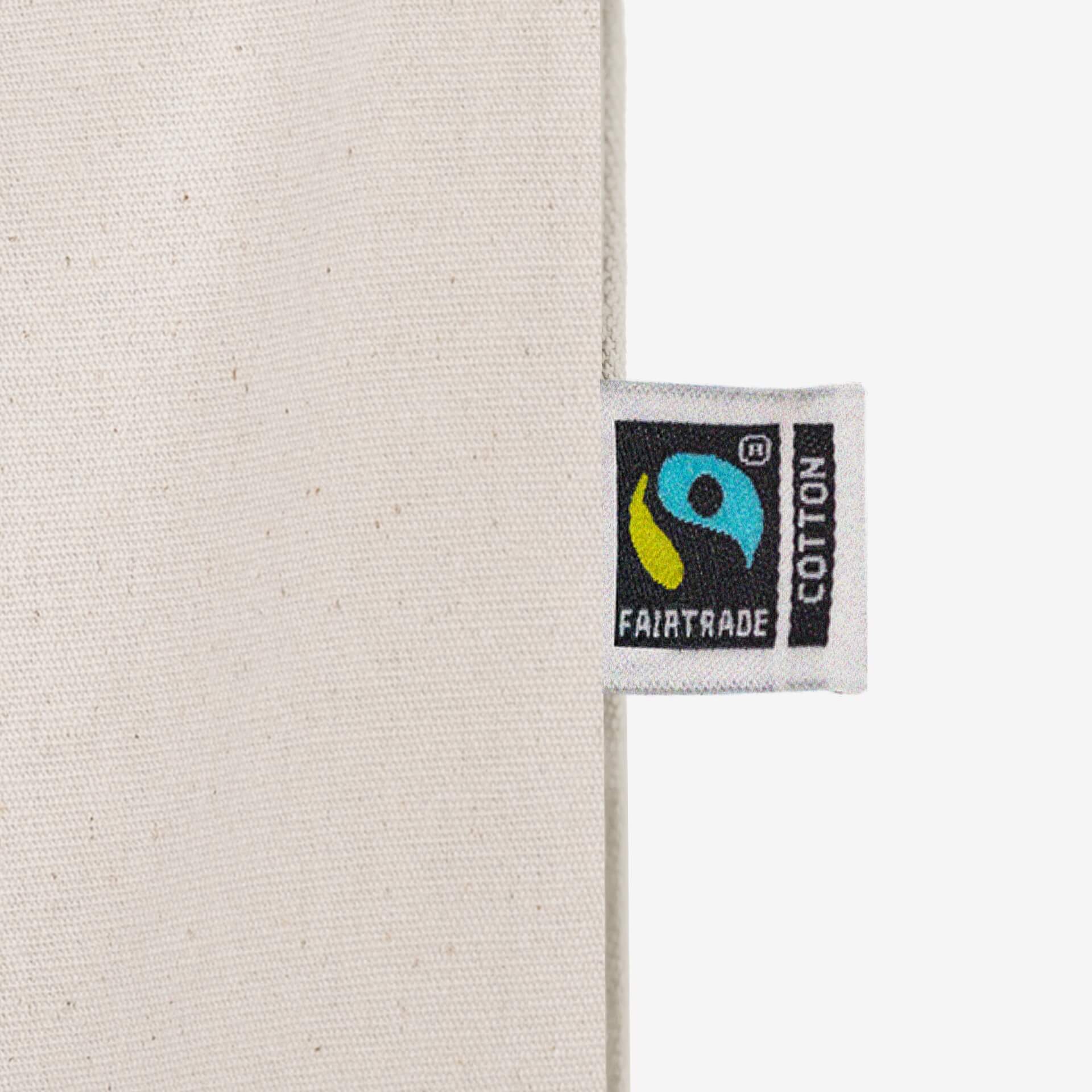 Fairtrade Eco Organic Cotton Tote Bag Natural