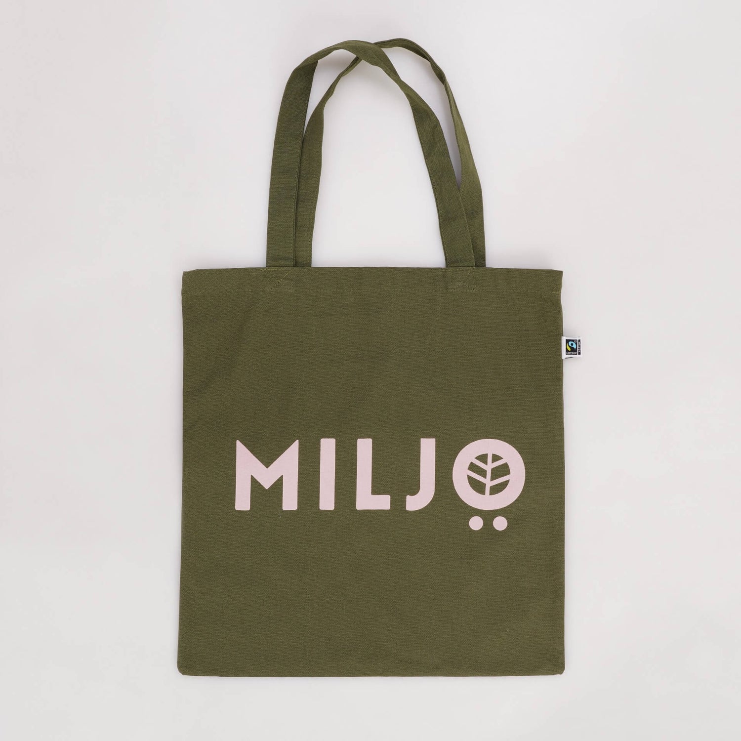 Fairtrade Eco Organic Cotton Tote Bag Olive