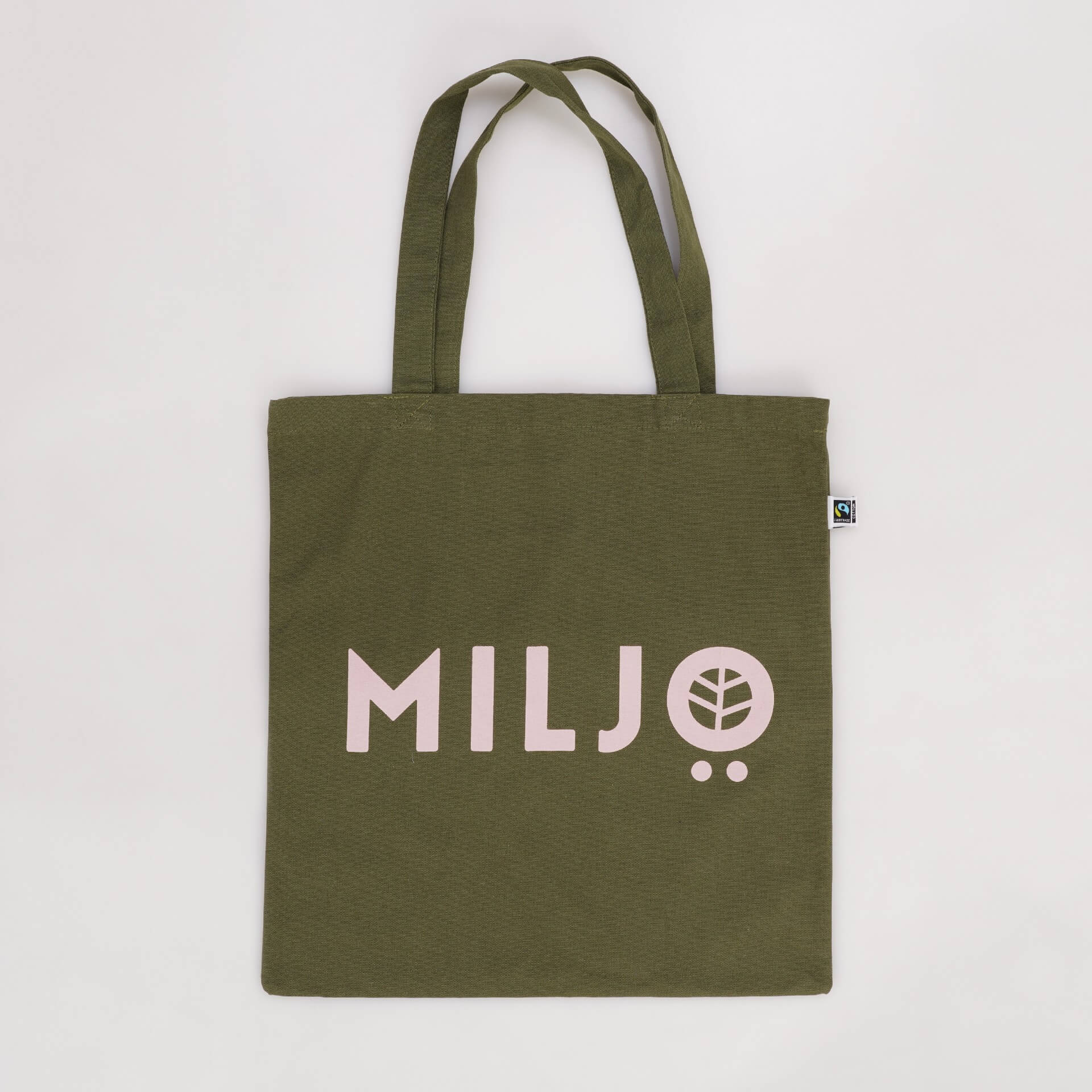 Fairtrade Eco Organic Cotton Tote Bag Olive