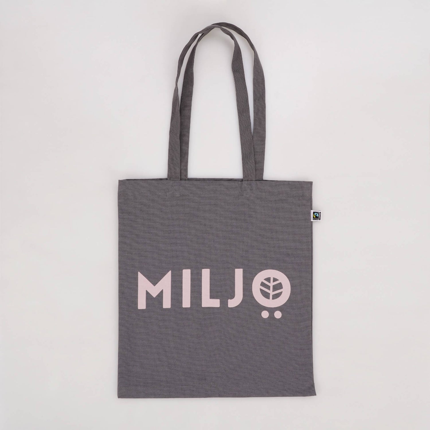 Fairtrade Eco Organic Cotton Tote Bag Grey