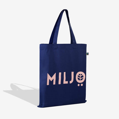 Fairtrade Eco Organic Cotton Tote Bag Navy