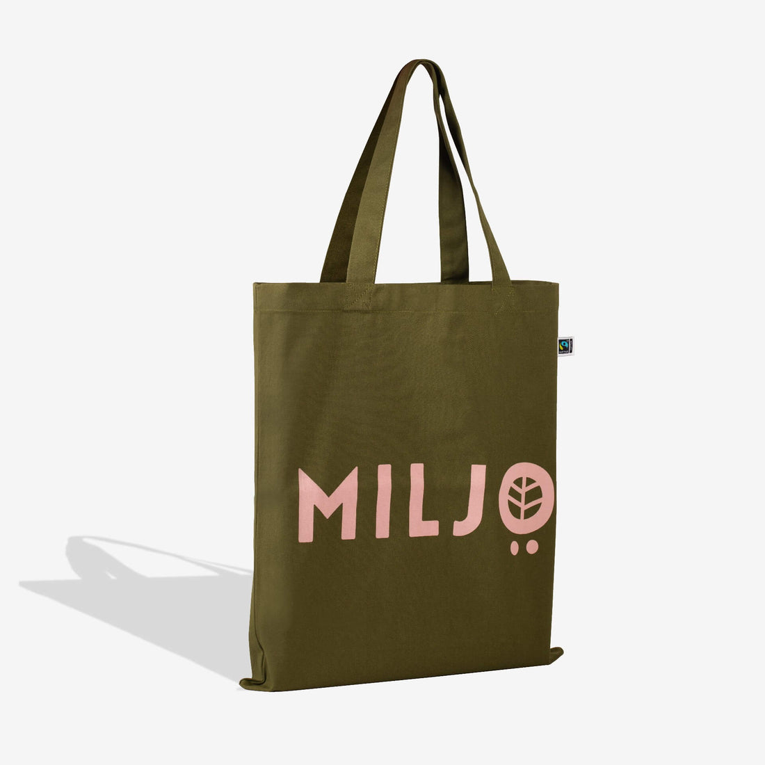 Fairtrade Eco Organic Cotton Tote Bag Olive