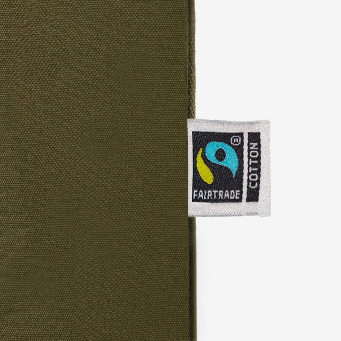 Fairtrade Eco Organic Cotton Tote Bag Olive