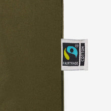 Load image into Gallery viewer, Fairtrade Organic Cotton Tote Bag Olive
