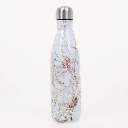 Marble Metal Water Bottle 500ml Duckegg