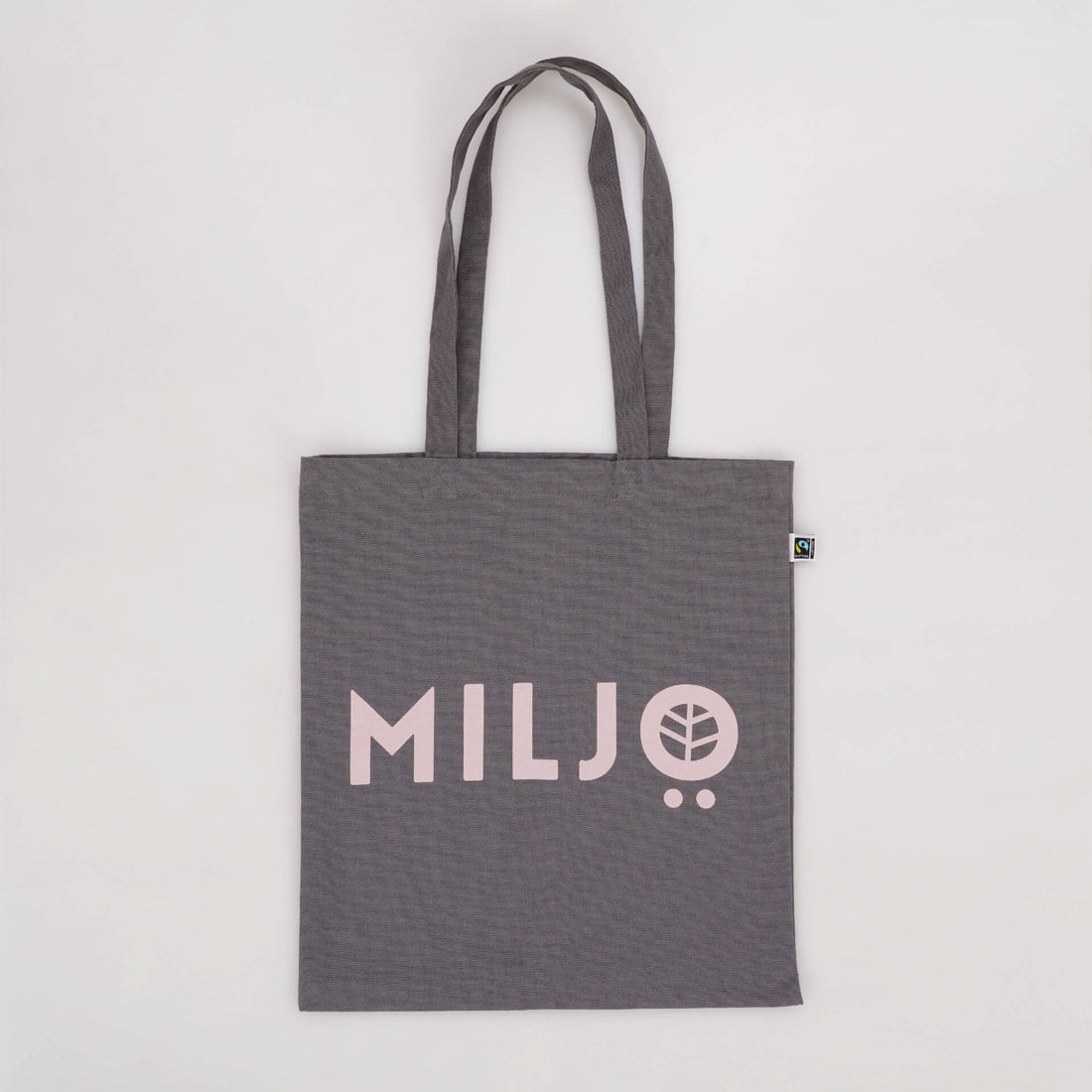 Fairtrade Eco Organic Cotton Tote Bag Grey