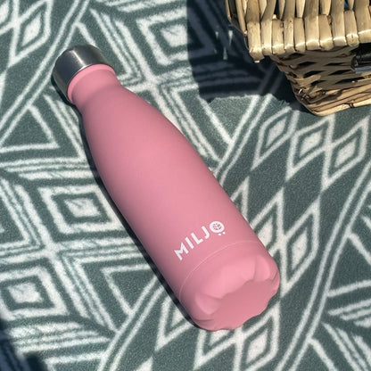 pink water bottle picnic hamper