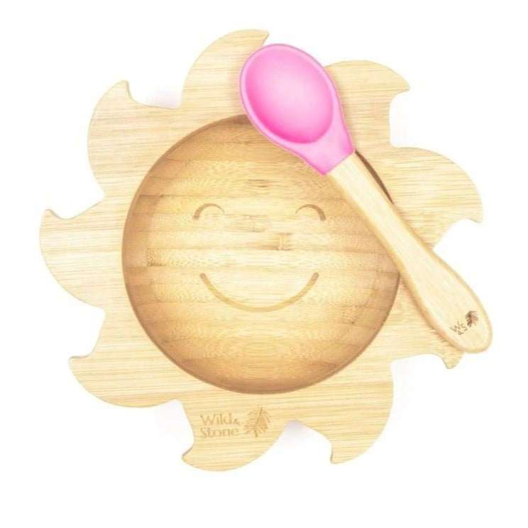Bamboo Weaning Bowl With Suction